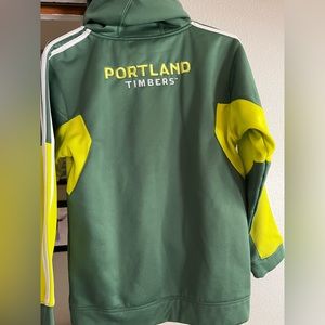 Adidas youth Portland Timbers hoodie size Large 14/16
